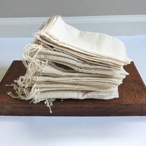 Muslin Drawstring Bags
